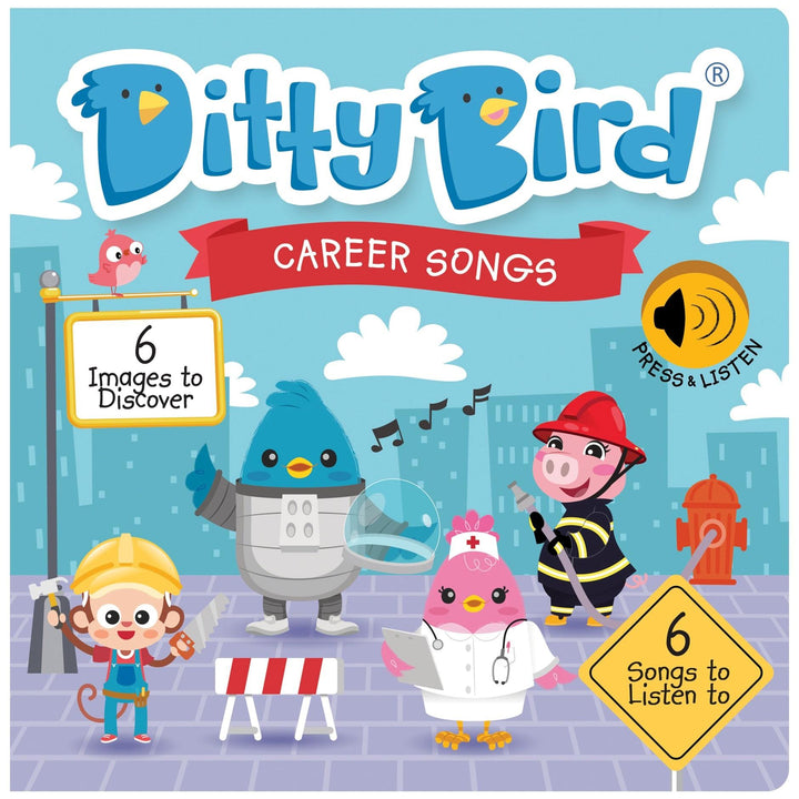 Ditty Bird Sound Book - Career Songs