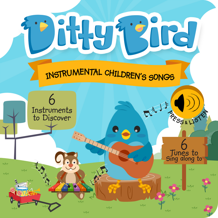 Ditty Bird Sound Book - Instrumental Children's Songs