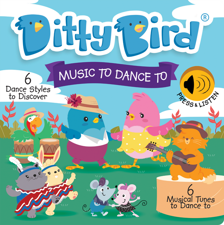 Ditty Bird Sound Book - Music to Dance To