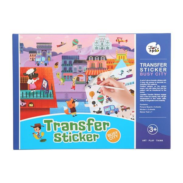Transfer Stickers - Busy City