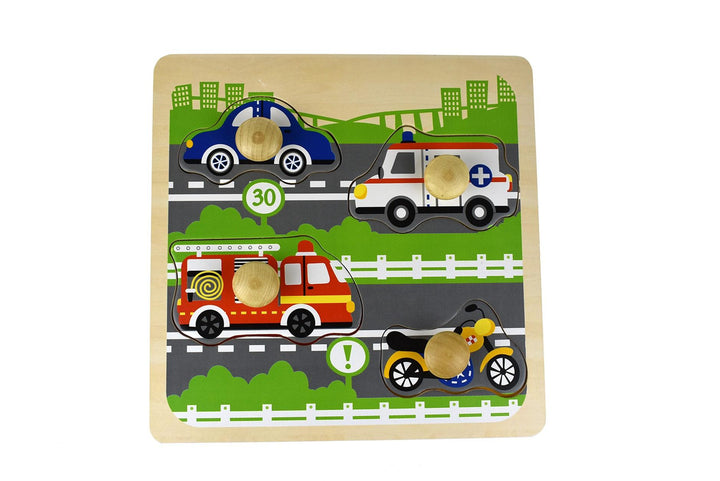 Large Peg Puzzle - Traffic