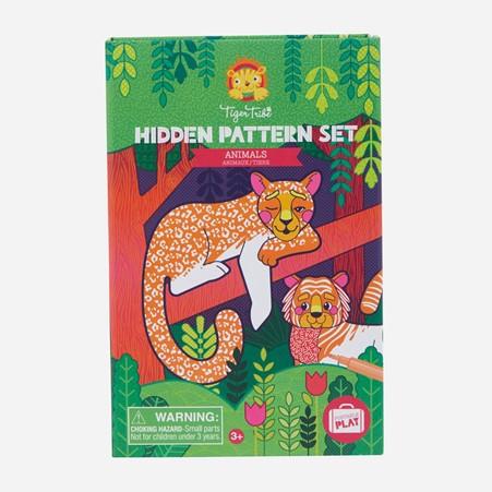 Colouring Set - Animals Hidden Pattern