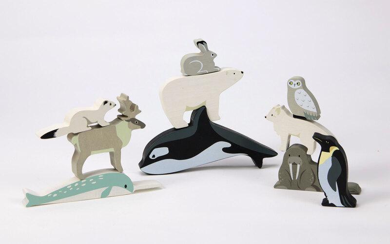 Display Shelf - Polar Animals