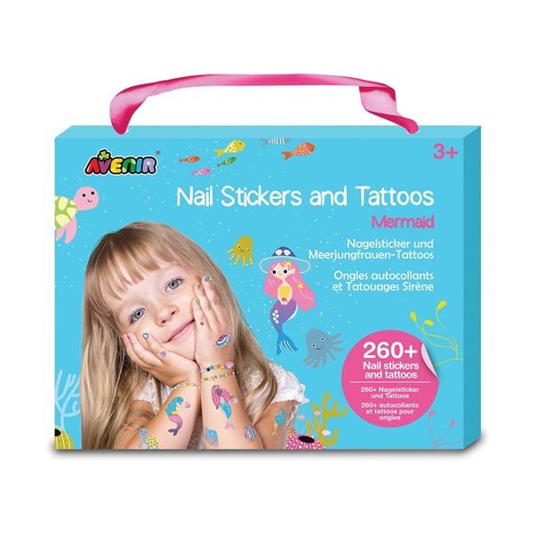 Nail Stickers & Tattoos - Mermaid