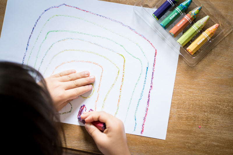 Crayons | Multicoloured - Flower