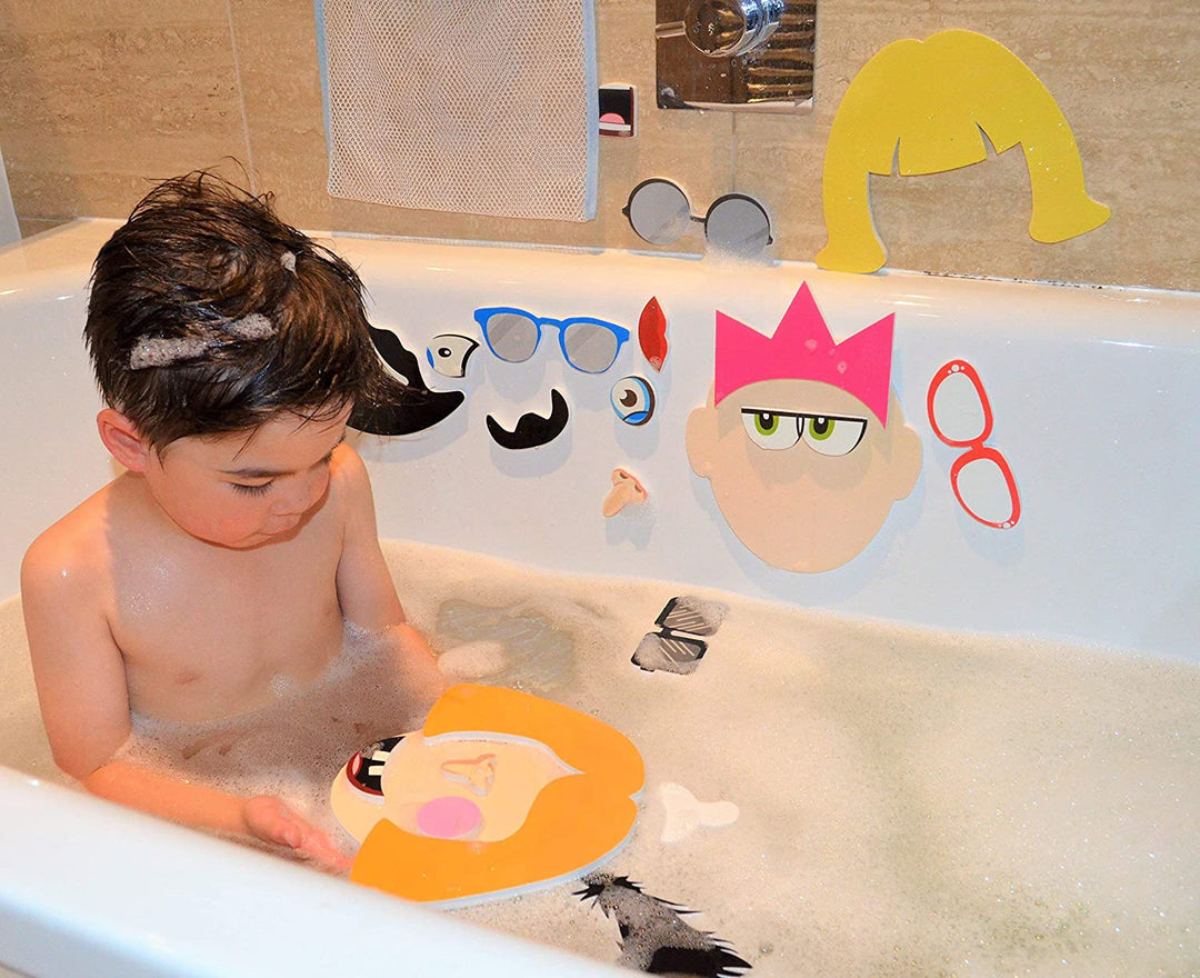Bath Time Stickers - Silly Faces