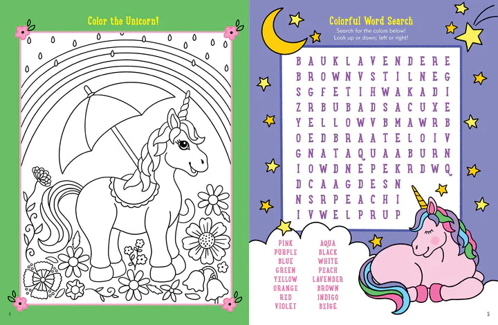 Activity Book - Unicorn