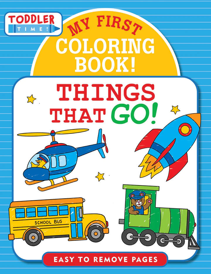 My First Colouring Book - Things That Go