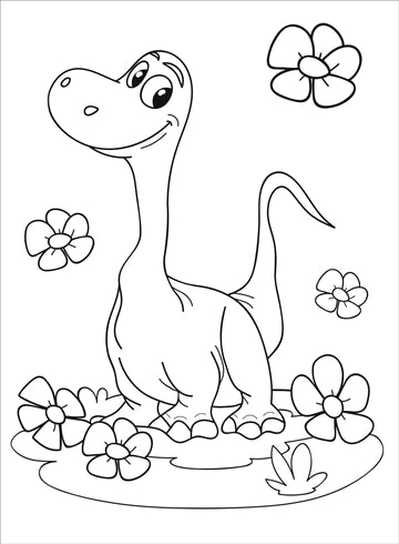 Colouring Book - Dinosaurs