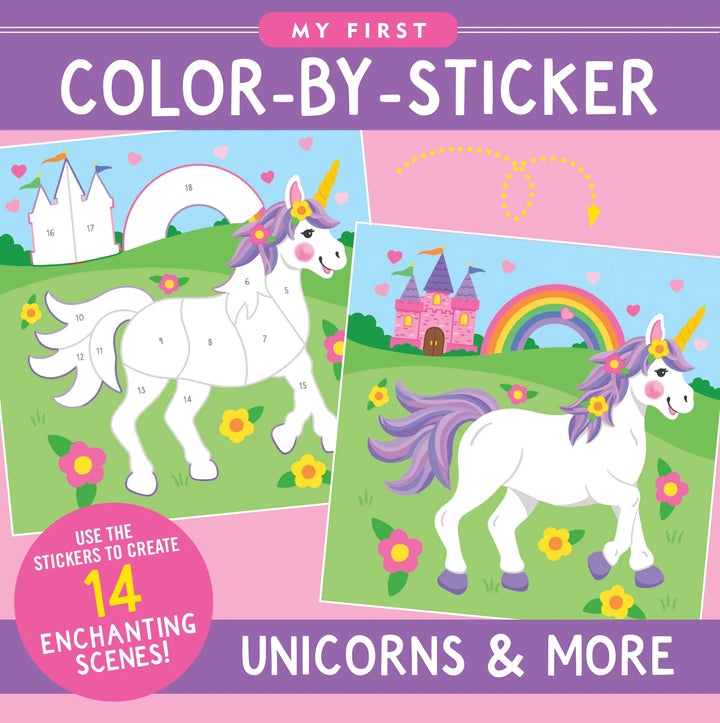 Colour By Sticker - Unicorns & More