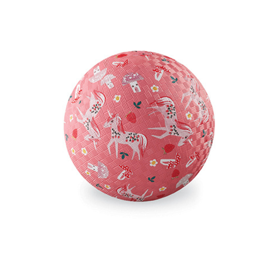 5 Inch Ball - Unicorn Garden