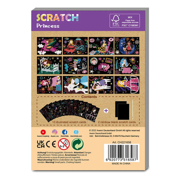 Mini Scratch Book - Princess