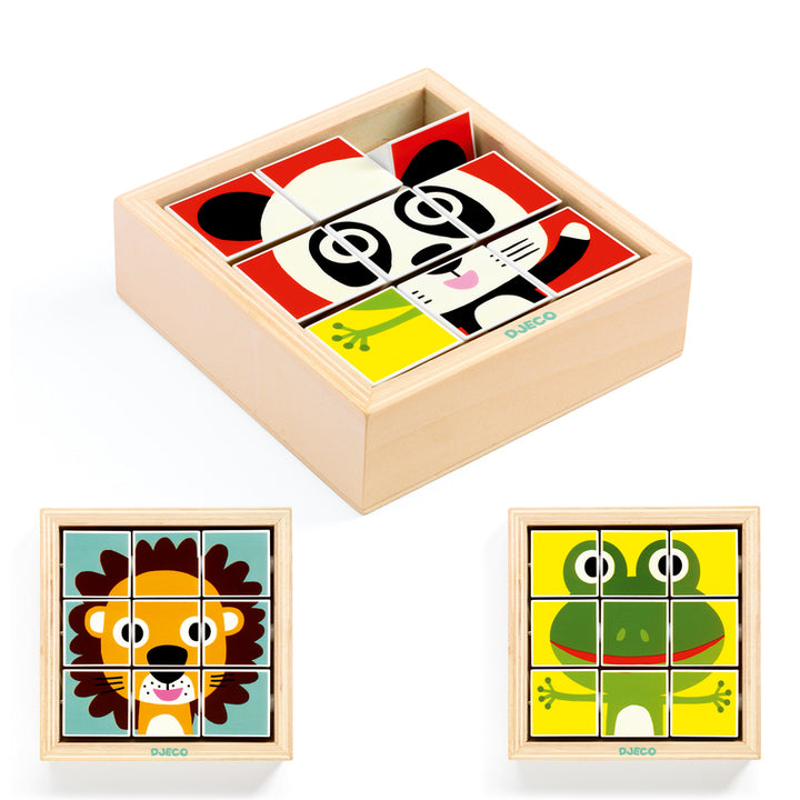 Wooden Puzzle Game - Safari (Touranimo)