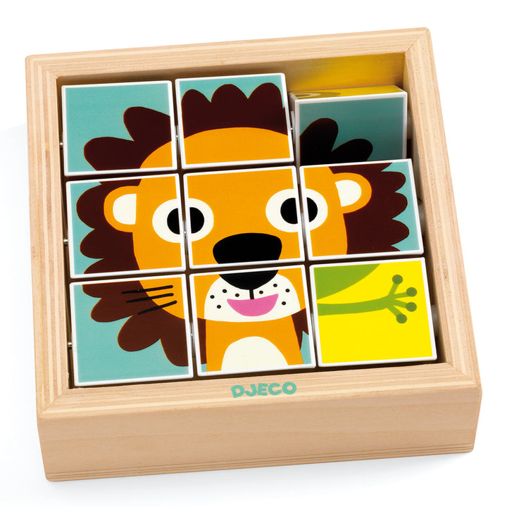 Wooden Puzzle Game - Safari (Touranimo)