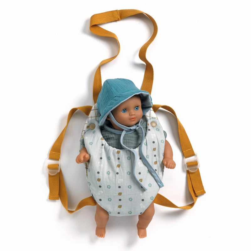 Baby Doll Carrier - Blue Grey