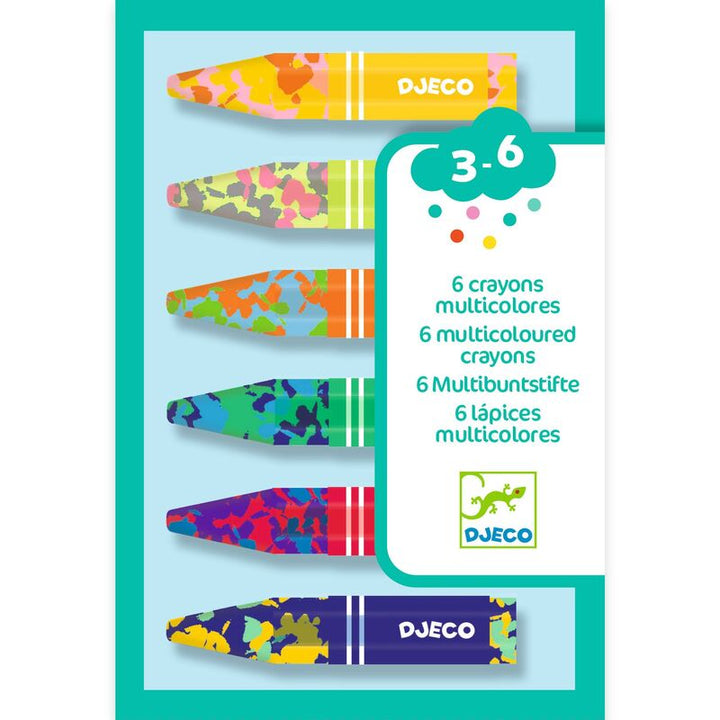Crayons | Multicoloured - Flower