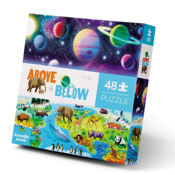 Above & Below Puzzle - Earth and Space