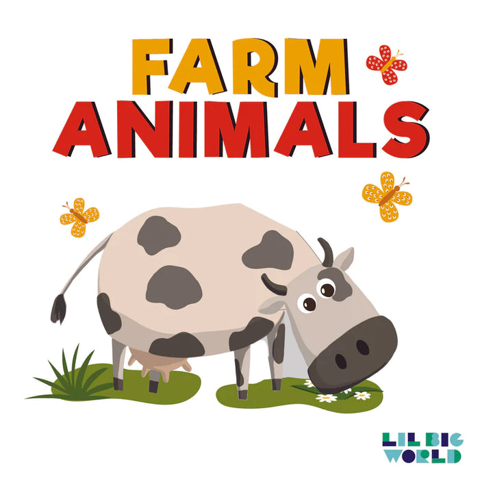 Lil Big World Book - Farm Animals