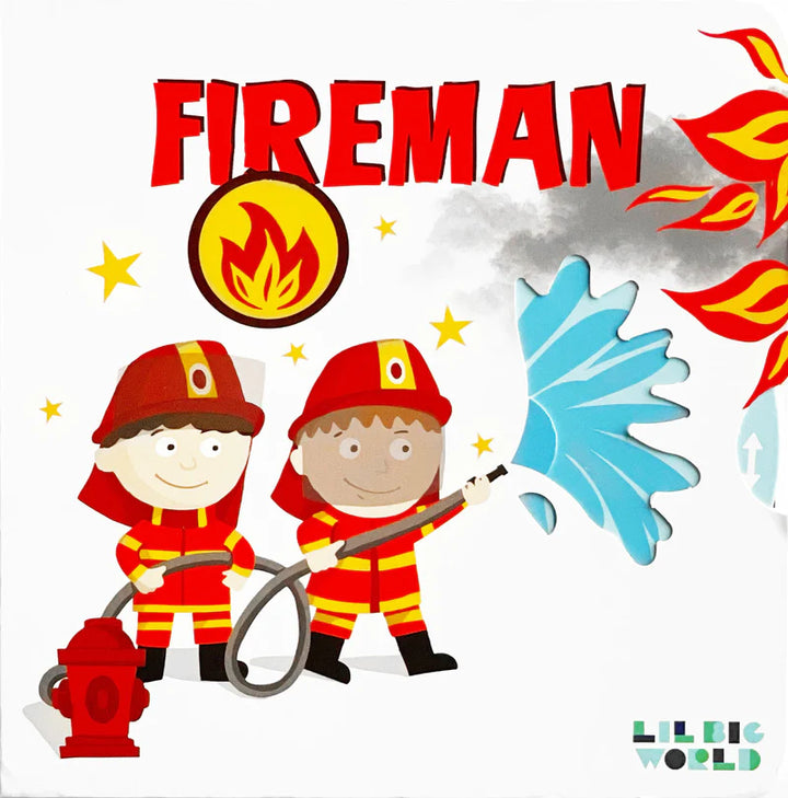 Lil Big World Book - The Fireman