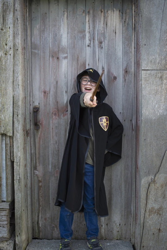 Dressup - Cape - Wizard Cloak with Glasses