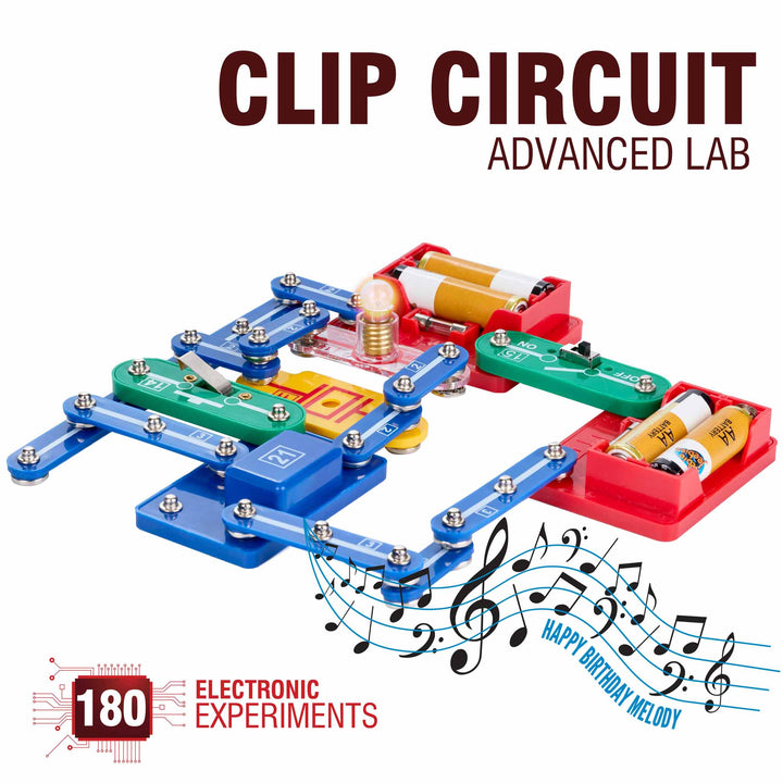 Clip Circuit Advanced Electrolab - 180 Experiments