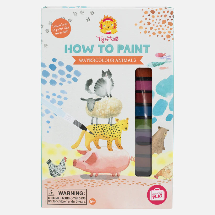 How to Paint - Watercolour Animals