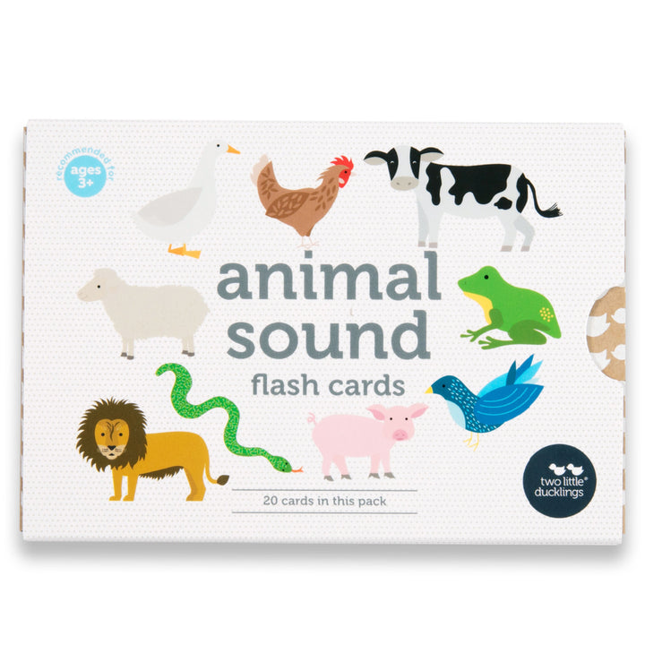 Animal Sounds Flash Cards