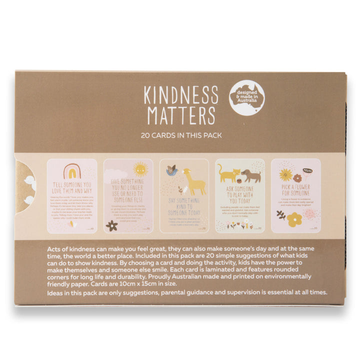 Kindness Matters Flashcards