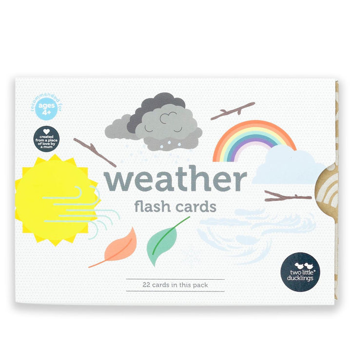 Weather Flash Cards