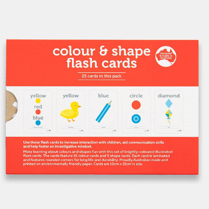 Colours and Shape Flash Cards