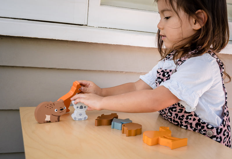 Wooden Puzzle - Australian Animals