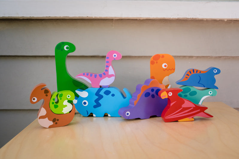 Wooden Puzzle - Chunky Dinosaurs