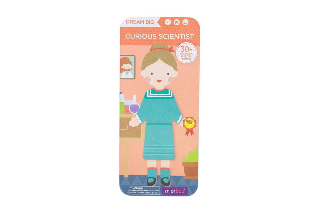 Magnetic Puzzle Tin - Curious Scientist