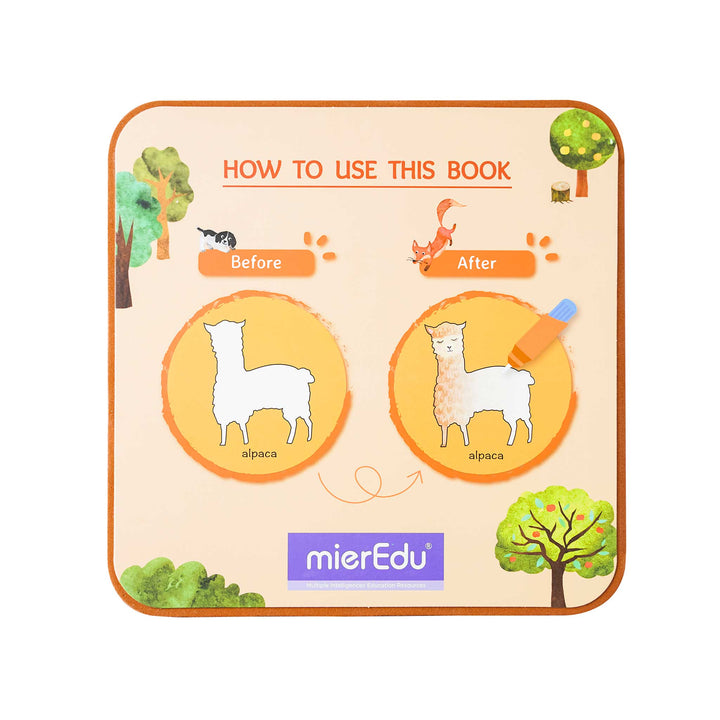 Magic Water Doodle Book - Farm Animals