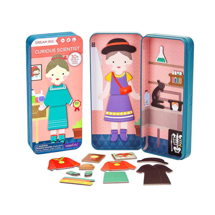 Magnetic Travel Tin - Curious Scientist