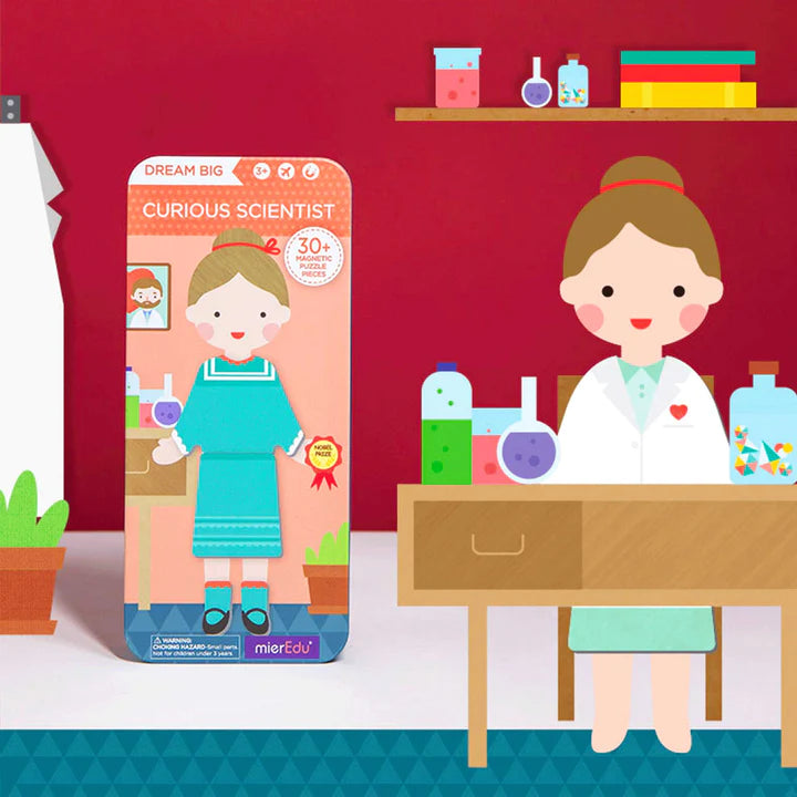 Magnetic Travel Tin - Curious Scientist