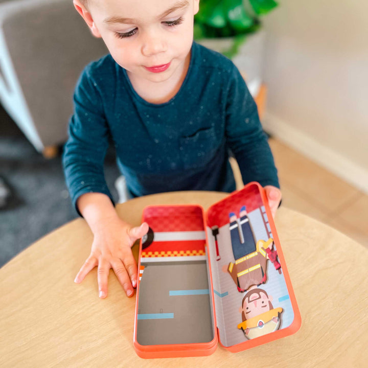 Magnetic Travel Tin - Firefighter