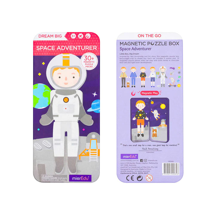 Magnetic Puzzle Tin - Space Adventurer