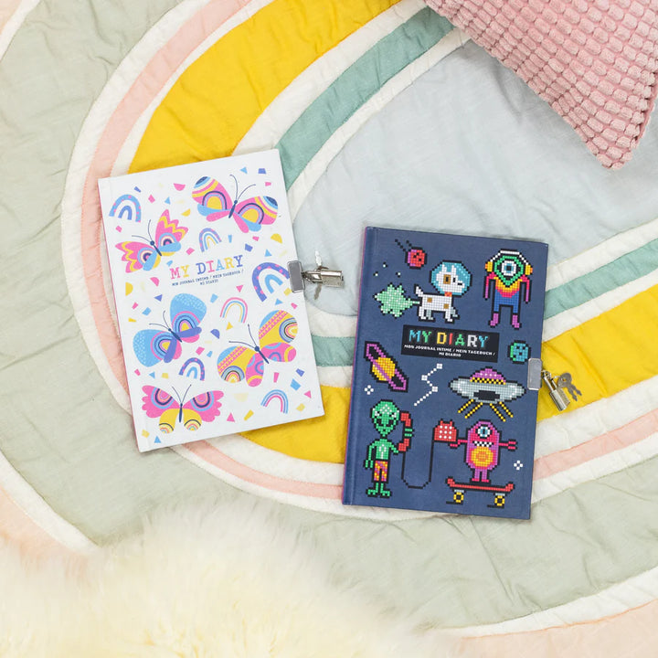 Lockable Diary - Butterflies
