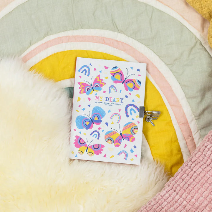 Lockable Diary - Butterflies