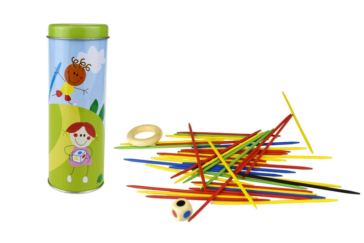 Pick Up Sticks in Tin