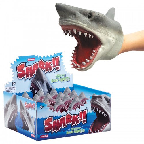 Stretchy Hand Puppet - Shark