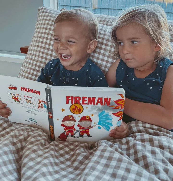 Lil Big World Book - The Fireman