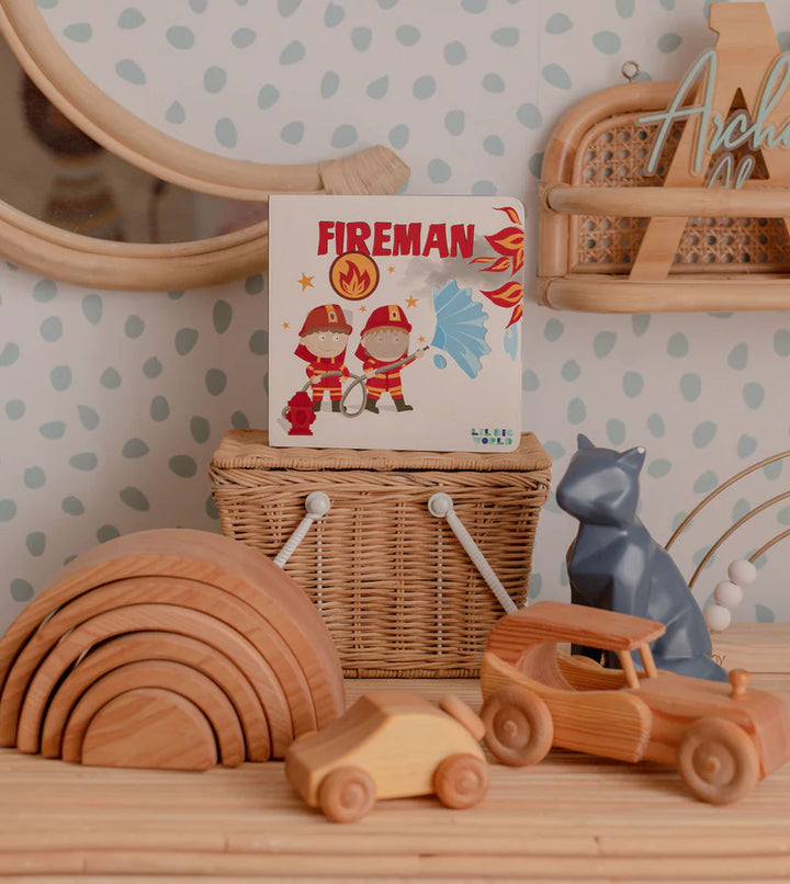 Lil Big World Book - The Fireman