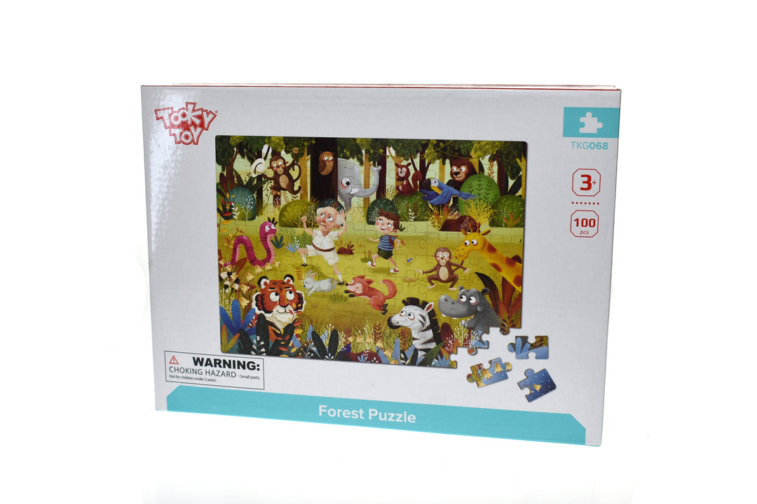 Wooden Forest Puzzle 100 pieces