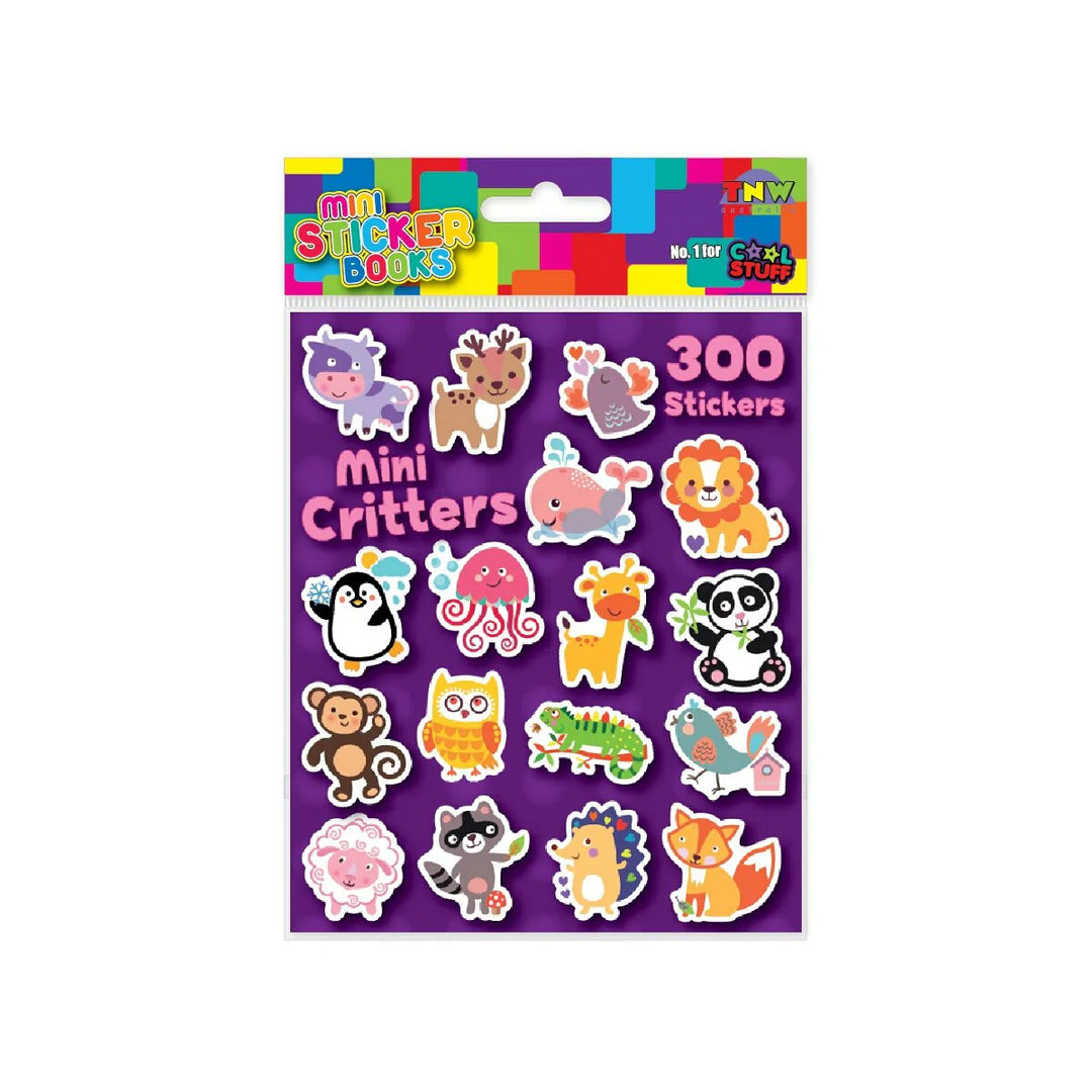 Mini Sticker Book - Mini Critters