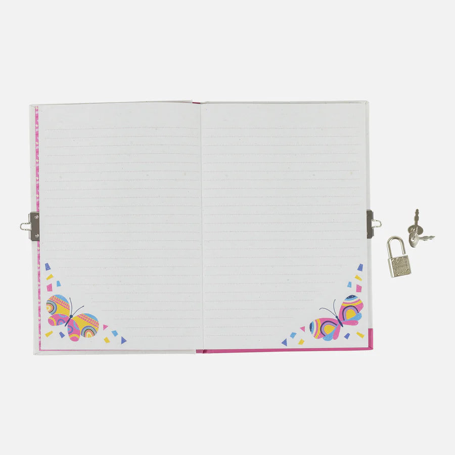 Lockable Diary - Butterflies