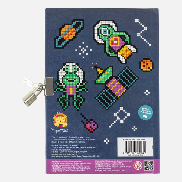 Lockable Diary - Pixel Space