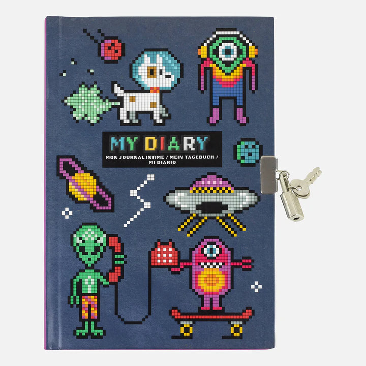 Lockable Diary - Pixel Space