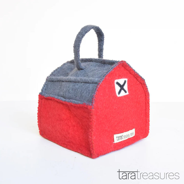 Finger Puppet Farm Barn Bag